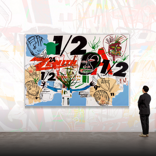 Basquiat Sales Paint the Art Market Red