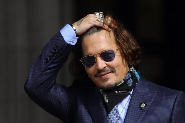 Johnny Depp's Bunnyman art collection featured on the Independent