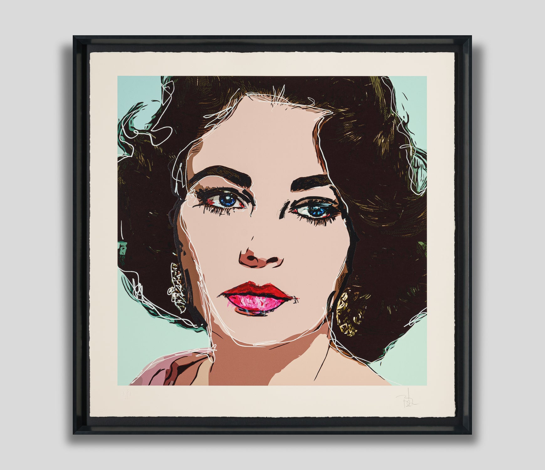 Elizabeth Taylor, Friends & Heroes I – Pantheon Art Limited