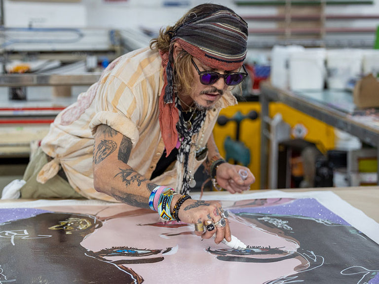 Strength - Johnny Depp | Pantheon Art – Pantheon Art Limited